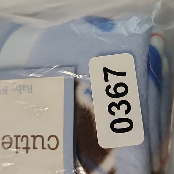 Sports Baby Blankets by Cutie Pie bundle of 2 twins - Picture 4 of 4